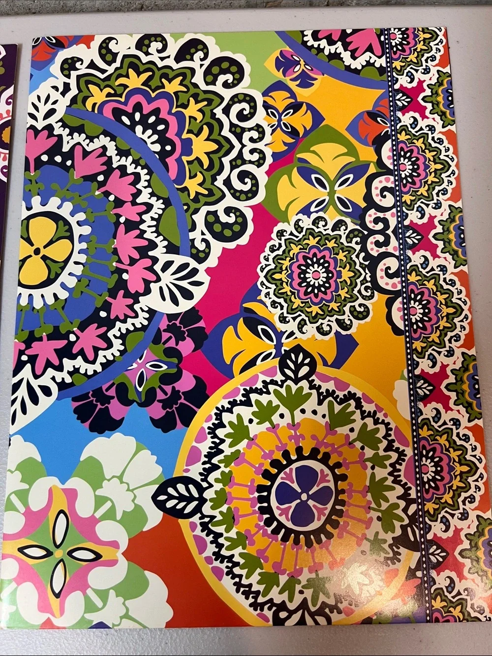 Vera Bradley Lot of 6 Pocket Folders matches Purses Bags